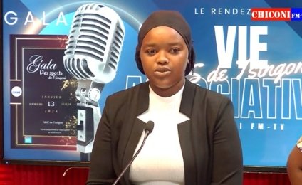 Chiconi FM- TV - Avec l'OMS de Tsingoni pour le Gala des sports prévu le 21 janvier 2024