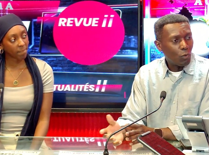 Michel Abdallah et Manon, pour l’association ACMA d’Alençon.